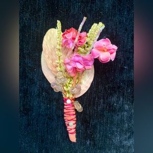 Custom Silk Boutonniere